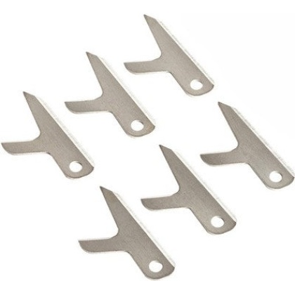 Swhacker Replacement Blades - 2-blade Steel 100gr 1.5" 6pk!