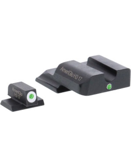 Ameriglo Tritium I-dot Set - Green Fits S&w Shield