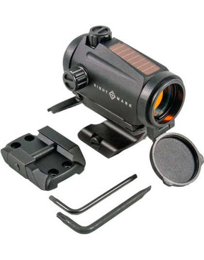 Sightmark Element Mini Solar - Red Dot Sight W- Pic Mount