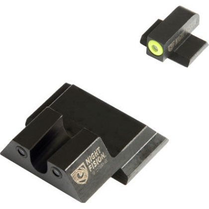 Night Fision Tritium Yellowdot - "u" Rear S&w M&p-2.0-sdve Set
