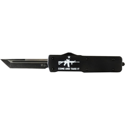 Templar Knife Small Otf Come - And Take It Ar 3.5" Black Tnto
