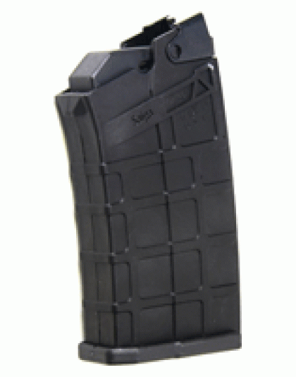 Pro Mag Magazine Saiga 12ga. - 5-rounds Black Polymer