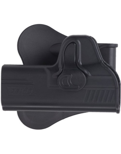 Bulldog Rr Holster Paddle Poly - Ruger Lc9 Black Rh