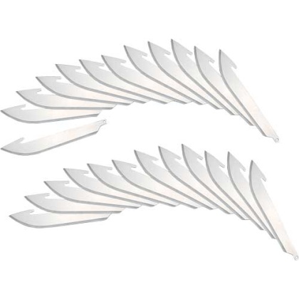 Outdoor Edge 3.5" Replacement - Blades For Razorsafe 24pk Dp