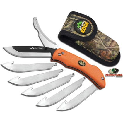 Outdoor Edge Razor Pro 3.5" - Blade- 3.1" Gut Blade Org Hndl