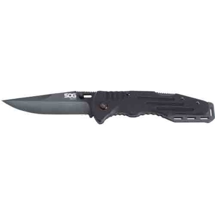 Sog Knife Salute Hardcased - Black 3.6" Blade