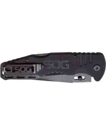 Sog Knife Salute Hardcased - Black 3.6" Blade