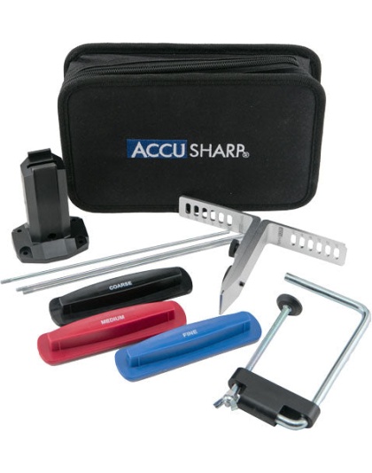 Accusharp 3-stone Precision - Knife Sharpening Kit W-case