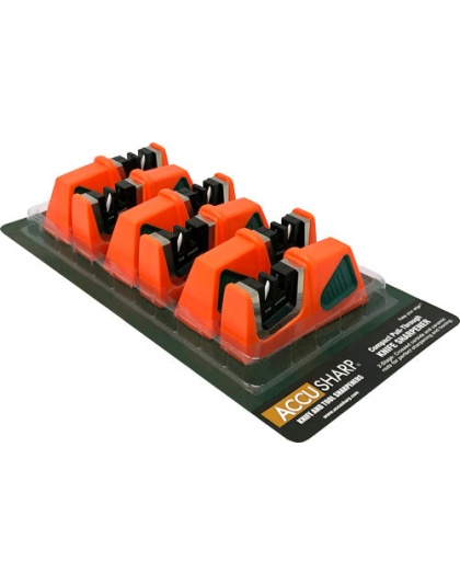 Accusharp Compact Pull Through - Knife Sharpener 6-pack Display