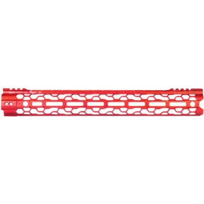 Odin Forend O2 Lite Mlok - 15.5" Red Ar-15