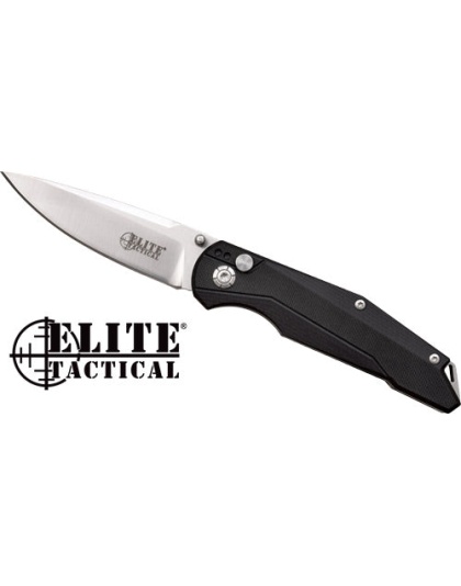 Mc Elite Tactical Cruiser 3" - Drop Point Folder Black-ss