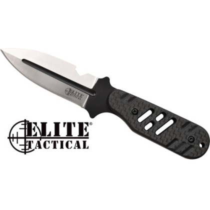 Mc Elite Tactical Minion 2.75" - Spear Point Fixed Black-ss