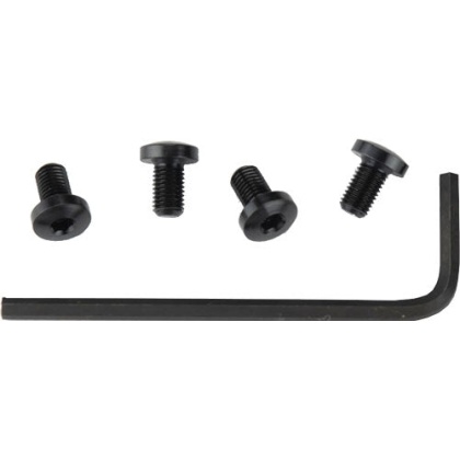 Ed Brown Hex Head Grip Screws - Blued 4-pack For 1911