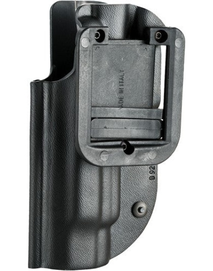 Beretta Belt Holster 92fs-96 - Rh Polymer Black