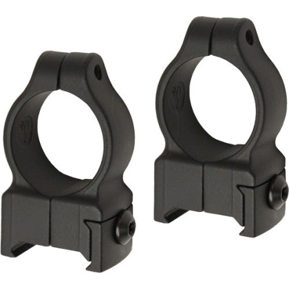 Durasight Z-2 1" Scope Rings - High Black