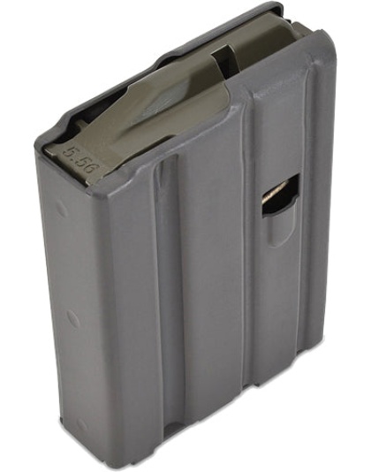 D&h Tactical Magazine 5.56x45 - 10rd Aluminum Grey Ar15