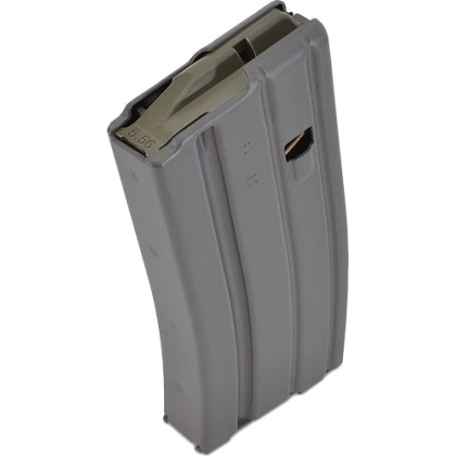 D&h Tactical Magazine 5.56x45 - 20rd Aluminum Grey Ar15