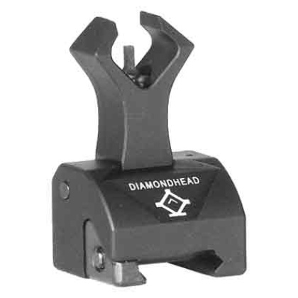 Diamondhead Front Combat Sight - Gas Block Flip-up Style Black