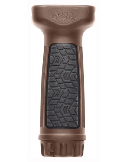 Daniel Def. Vertical Foregrip - Brown For Picatinny Rail