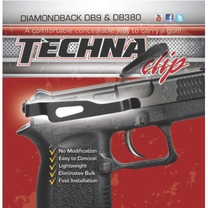 Techna Clip Handgun Retention - Clip Diamondback Db380-db9 Rs