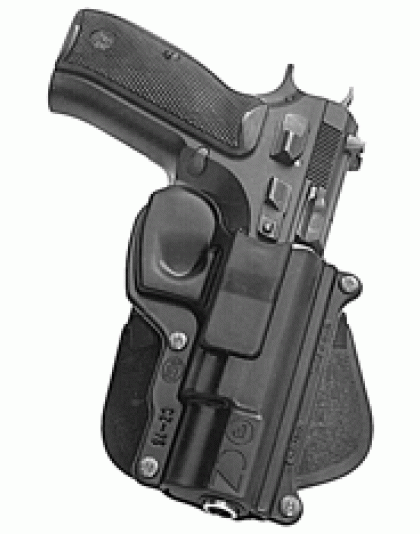 Fobus Holster Paddle For Cz75 - Cz75bd & Cz75d 9mm