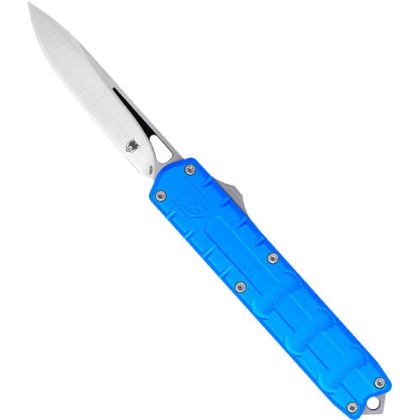 Cobratec Otf Enforcer Blue - 3.25" M390 Drop Point