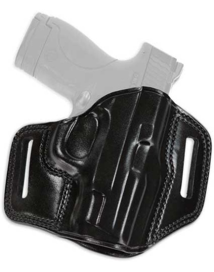 Galco Combat Master Belt Hlstr - Rh Leather Glock 172231 Blk