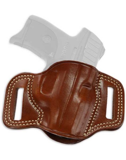 Galco Combat Master Belt Hlstr - Rh Leather Glock 192332 Tan