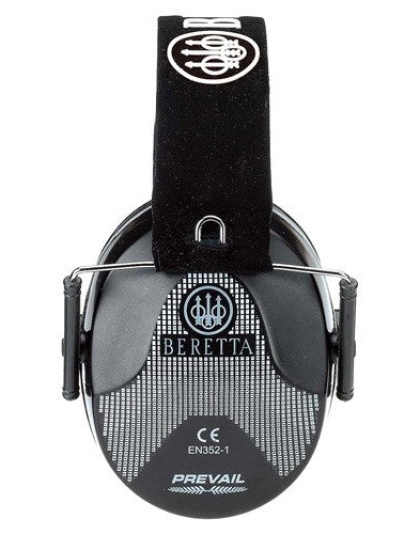 Beretta Standard Earmuff - 25db Black-black