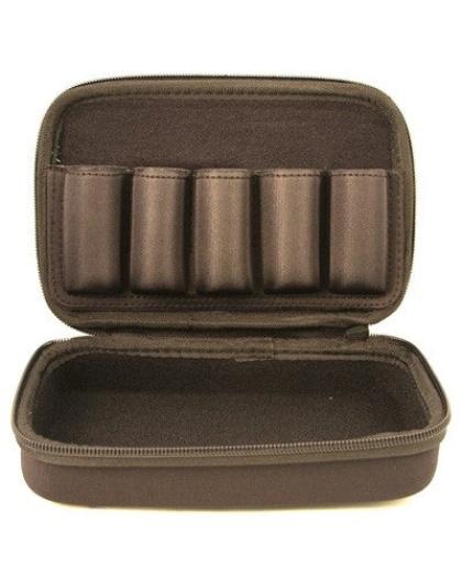 Carlsons Choke Tube Case - 5 Choke Capacity Black Nylon