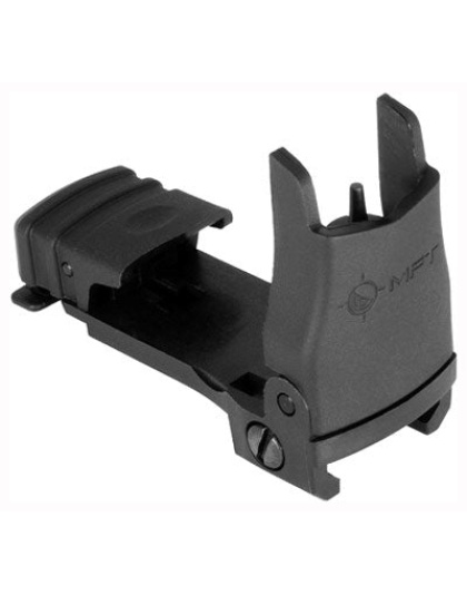 Mft Front Backup Polymer Sight - Flip Up Elevation Adjustment