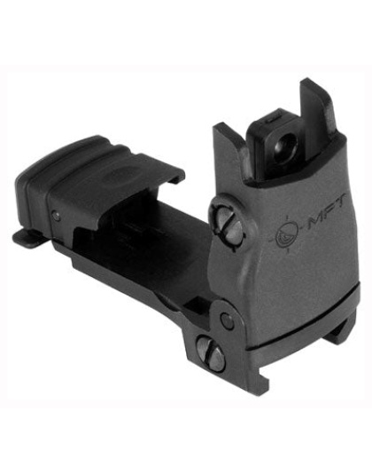 Mft Rear Back Up Polymer Sight - Flip Up Windage Adjustment