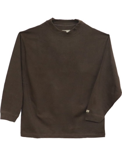 Bg Jr. Longsleeve Mock - Turtleneck Jr. Large Choc<