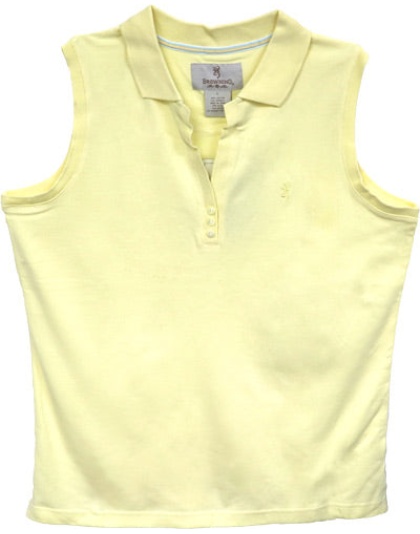 Bg Women's Sleeveless Polo - X-large Chiffon<