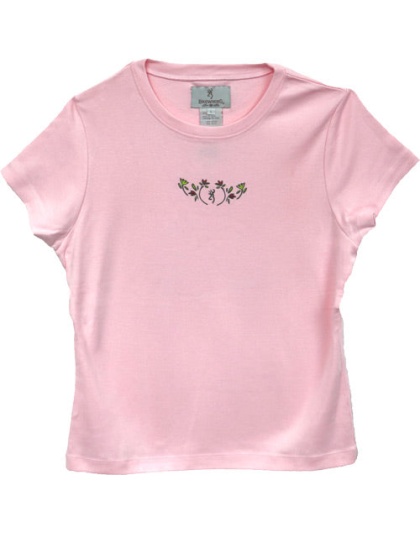 Bg Women's Ss T-shirt Alpine - Flowers Small Blush<