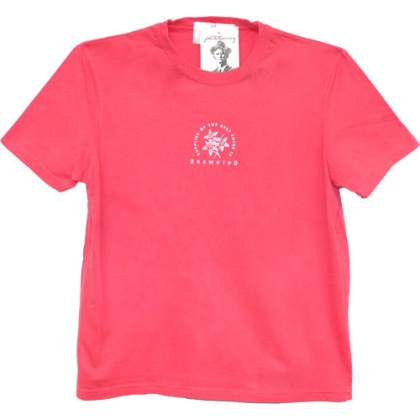 Bg Women's Ss T-shirt - Wildflowers Large Pink<