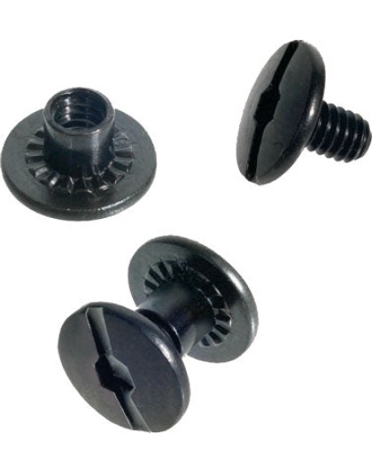 Toc Chicago Screw Set - 6 Pieces Black