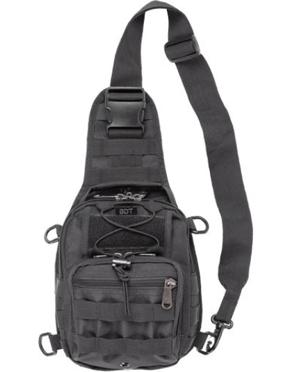 Bulldog Bdt X-small Sling Bag` - W-molle Webbing Black