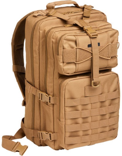 Bulldog Med Ranger Backpack - W- Molle Tan