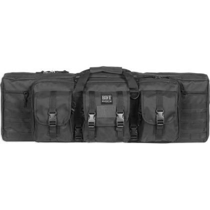 Bulldog 36" Single Tactical Cs - 3 Large Access Pockets Black