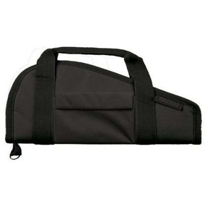 Bulldog Pistol Case 18" Black - Accessory Pocket & Carry Strap