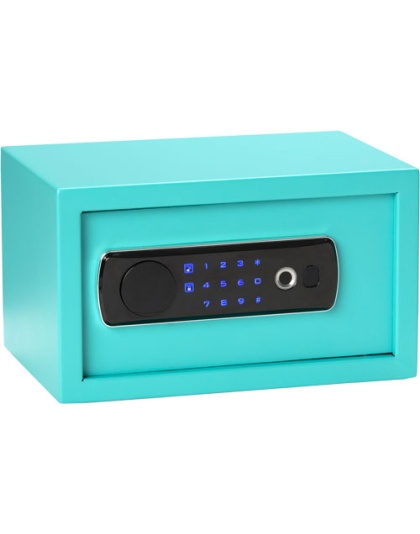 Bulldog Dual Led-biometric - Vault 12"x8"x7 Teal Speckle