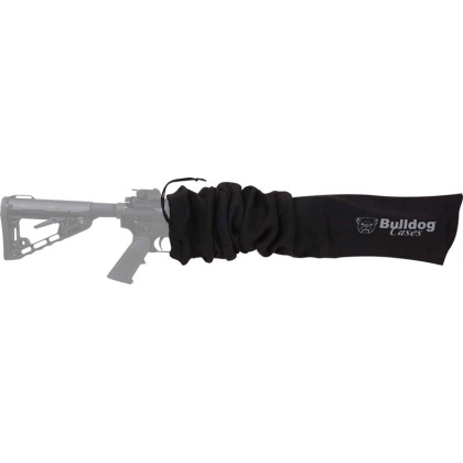 Bulldog Gun Sock 45"x6" Black - Tactical Rifle