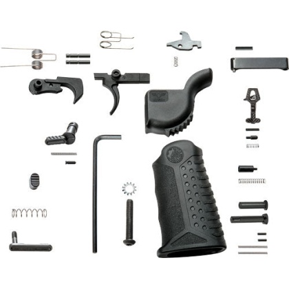 Battle Arms Enhanced Complete - Lower Parts Kit Steel Black