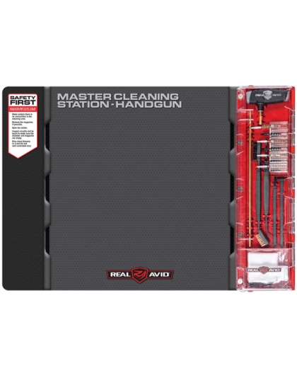 Real Avid Master Cleaning Stat - Handgun Cleaning Kit & Mat