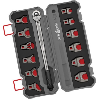 Real Avid Master Fit Ar15 - Crowfoot Wrench Set 13 Pices