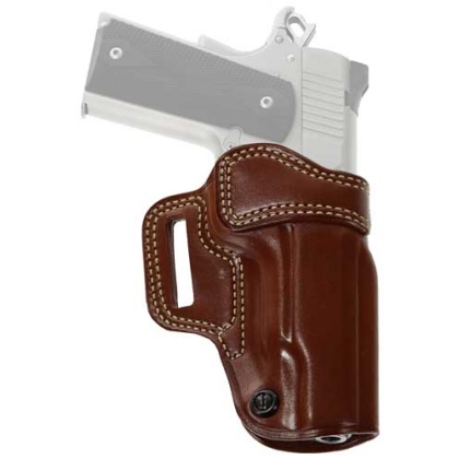 Galco Avenger Belt Holster Rh - Leather 1911 3" Tan