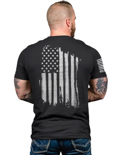 Nine Line Apparel America - Men's T-shirt Black Large