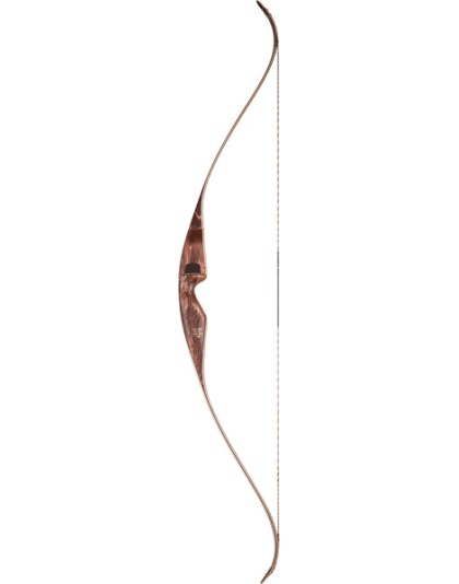 Bear Archery Traditional Bow - Grizzly Rh 50# Brown Maple