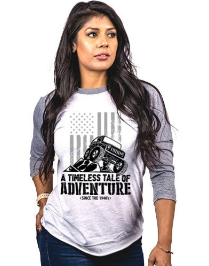 Nine Line Apparel Adventure - Women's Shirt Gray-white 2xl